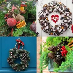 Pine Cones - Pack Of 4 -Plant Collection Sales Shop pine cone wreaths